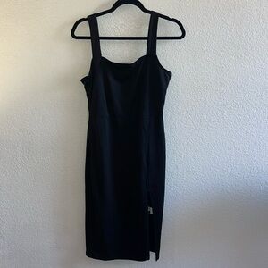 Black Dress w Slit